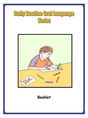 Verb Commands Coloring Book