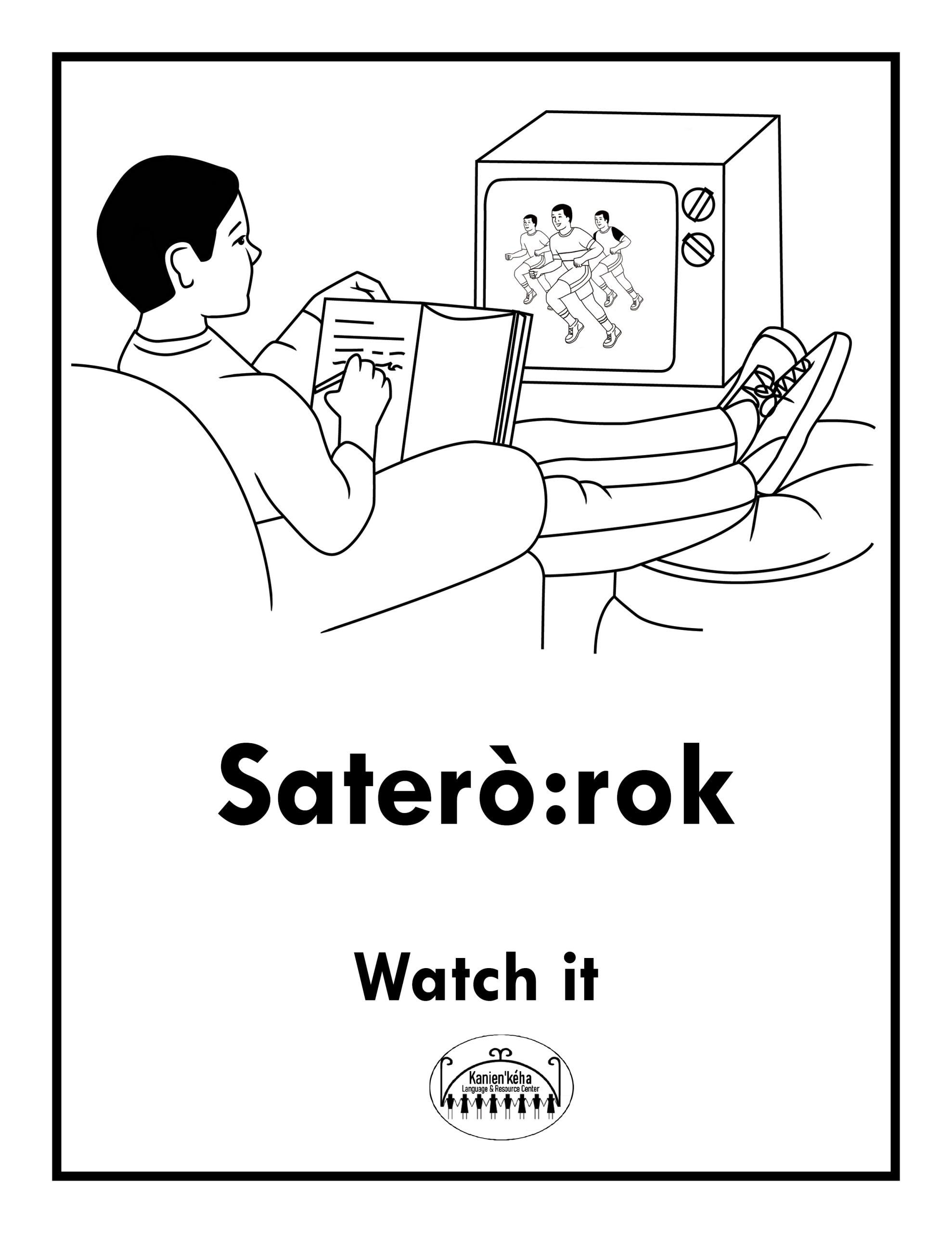 verb commands49 Kanien’kéha verb command watch it Mohawk language learning