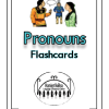 Pronouns flashcards 4x6