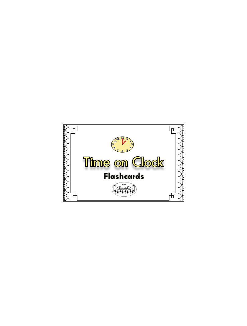 Time On Clock 4x6