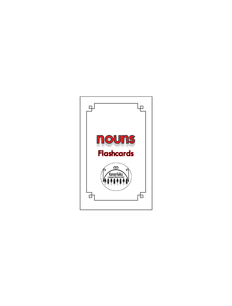 Noun Possessive flashcards 4x6