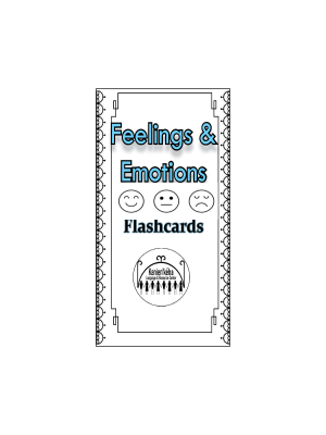 Feelings & Emotions flashcards 4 x 6