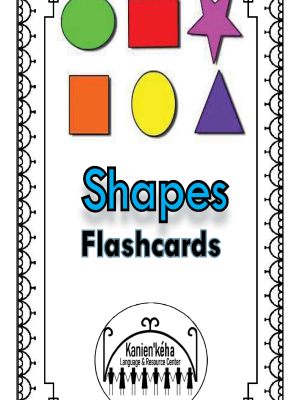 Kanien’kéha Shapes Flashcards