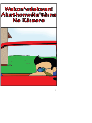 Kanien’kéha daily routine learning packet Mohawk language